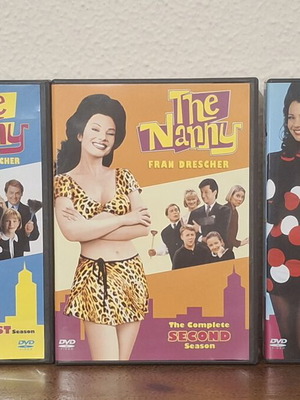 The Nanny DVD set, complete seasons 1, 2 & 3, comedy series