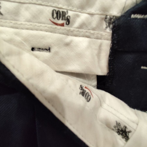 COR'S boys' formal pants No 40, navy blue wool blend