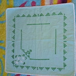 Handkerchief used in good condition