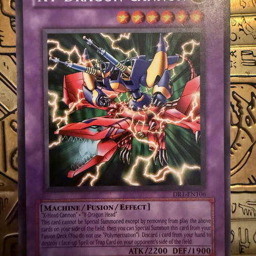 XY Dragon Cannon Yu-Gi-Oh! card used, excellent condition