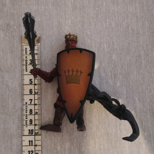 King of Knights used collectible figure with horse Papo 2007