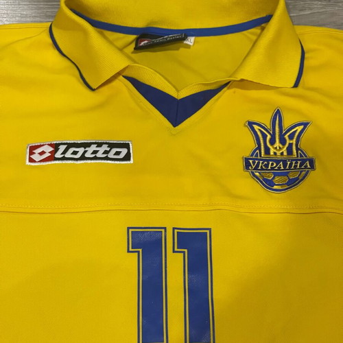 Ukraine National Team Jersey Like New Matchworn Rebrov