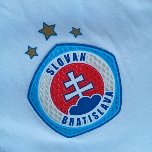 Adidas Slovan Bratislava Polo Shirt like new, size M-L, white