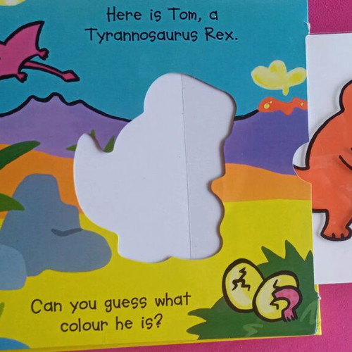 Dinosaurs play book used
