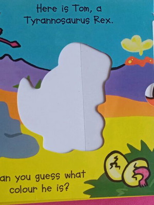 Dinosaurs play book used