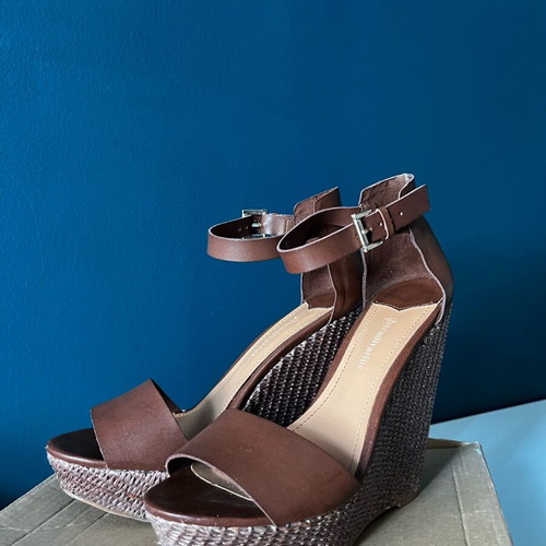Bershka platforms size 37 brown in very good condition