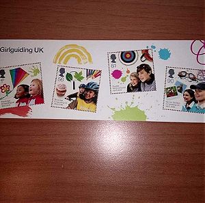 Γραμματόσημα_Girlguiding UK 2010 (Miniature Sheet)