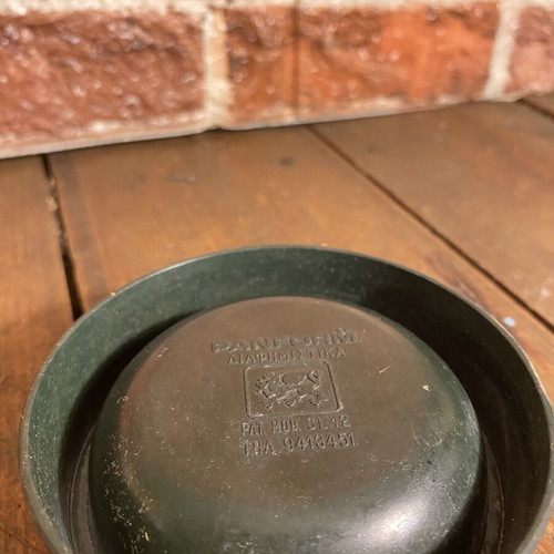 Demestixa Achaia Clauss ashtray used, green color