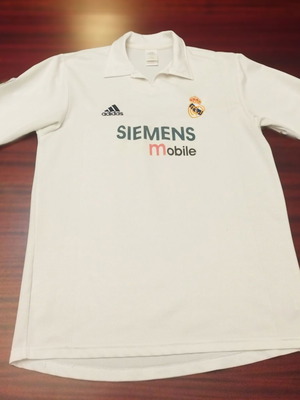 Real Madrid CF 2001/2002 Anniversary Home Shirt Adidas ClimaLite size M like new