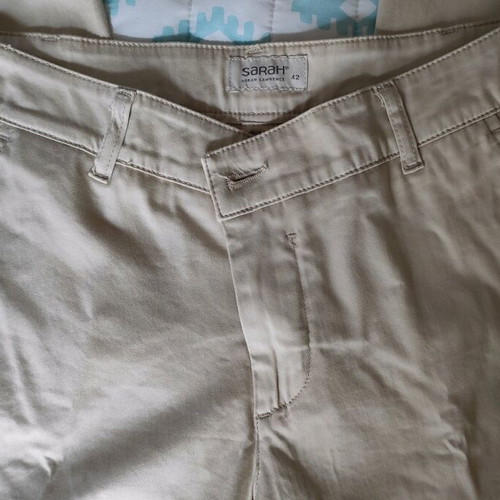 Sarah Lawrence beige summer pants like new, size 42