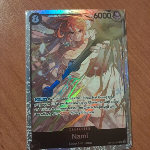 One Piece Nami card new