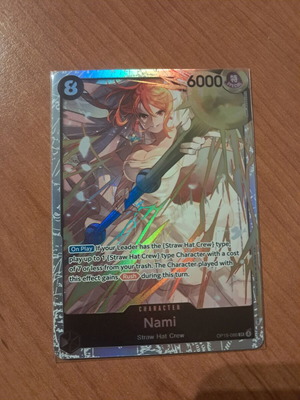 One Piece Nami card new