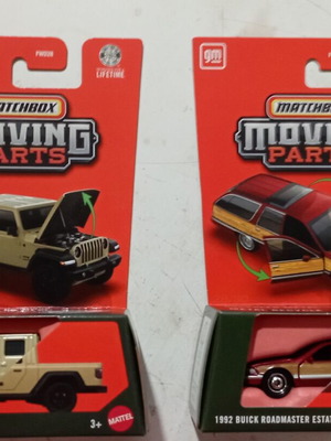 Matchbox Moving Parts αυτοκινητάκια, πακέτο 2