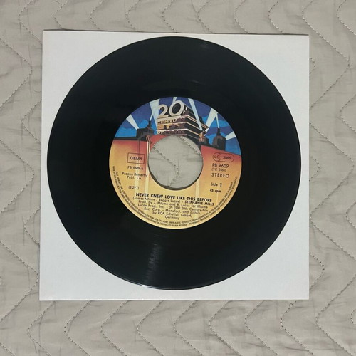 Vinyl 7” Stephanie Mills – Never Knew Love Like This Before like new