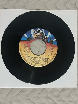 Vinyl 7” Stephanie Mills – Never Knew Love Like This Before like new