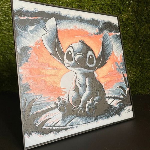 Stitch frame new 20×20 cm decorative