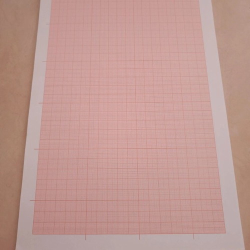 Millimetre notebook unused for mathematics