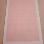 Millimetre notebook unused for mathematics