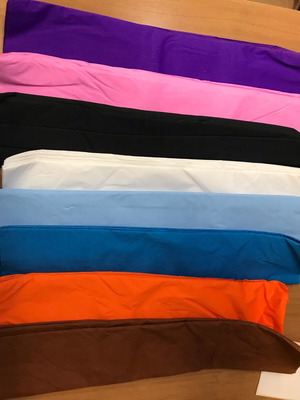 Crepe Paper Pack like new, 47 colorful pieces for crafts