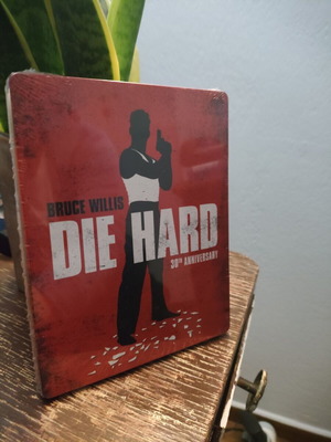Die Hard Blu-Ray Steelbook movie new, 30th anniversary without Greek subtitles