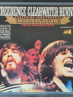 Creedence Clearwater Revival Chronicle The 20 Greatest Hits vinyl used, rock