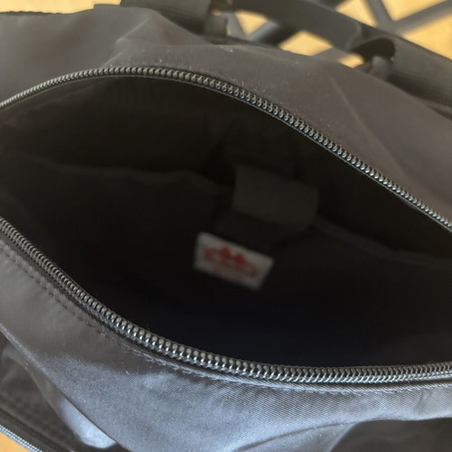 Kappa backpack or shoulder bag like new, black and white