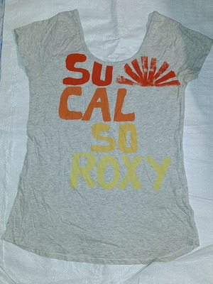 Μπλούζα Roxy XS σαν καινούργια, γκρι, 100% βαμβάκι