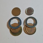 Euro blank planchets new with Greek edge lettering 2€