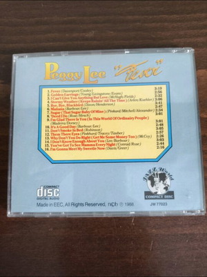 Peggy Lee Fever CD used