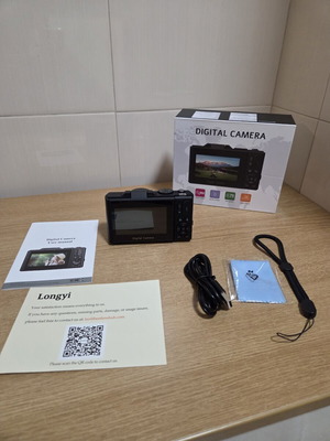 Longyi 5K 75MP Digital Camera new, ideal for vlogging and photography