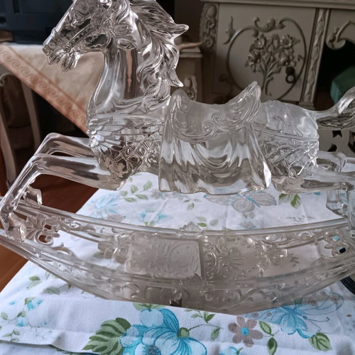 Doll rocking horse