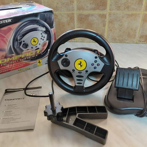 Thrustmaster racing wheel for PS1 and PS2