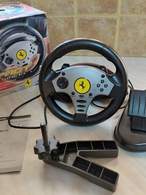 Thrustmaster racing wheel for PS1 and PS2