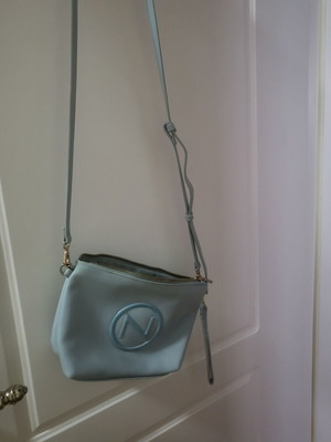 Doca crossbody bag, turquoise, with inner pocket