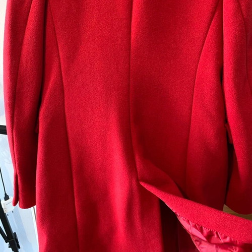 Stradivarius women's red coat jacket new, size S