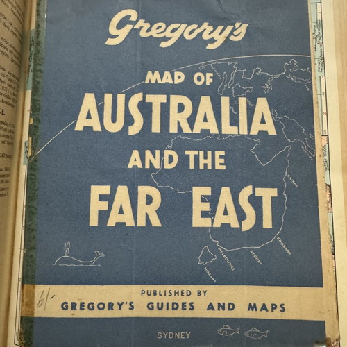 World Geographic Atlas Prorias 1936 like new, collectible edition