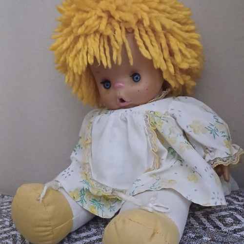 Patapoufa doll vintage 35cm like new El Greco