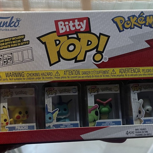 Pokemon Bitty Pop! vinyl figure 4-pack series 1