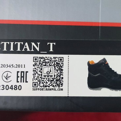 Dragon safety shoes S3 new, size 38, black
