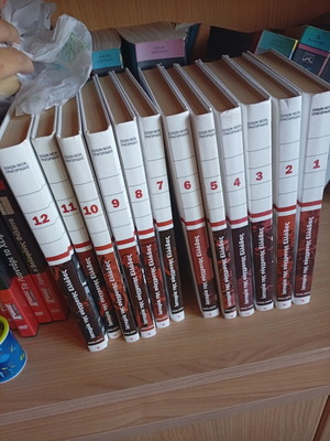 Set of modern history books like new, Greek