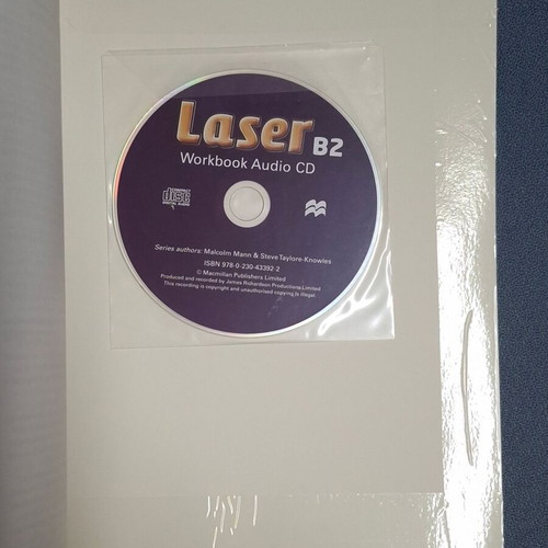 Laser B2 Workbook with key & Audio CD like new (New Edition)