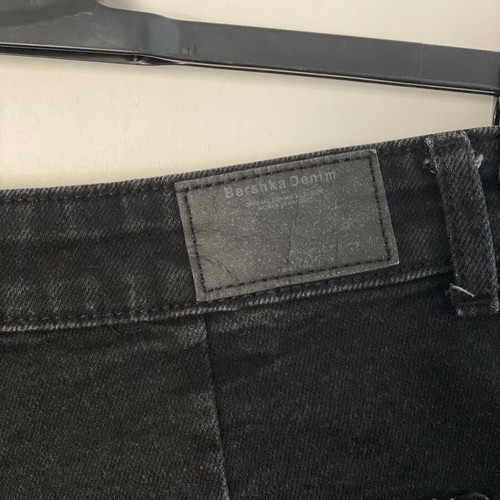 Bershka high waisted black shorts