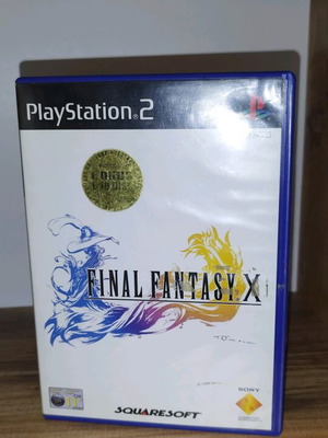Final Fantasy X PlayStation 2 μεταχειρισμένο με manuals και DVD disc