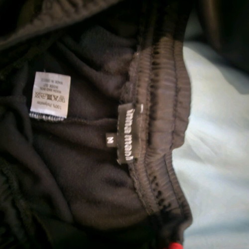 Inna Manoli tracksuit set like new, black with red and blue stripes, size M