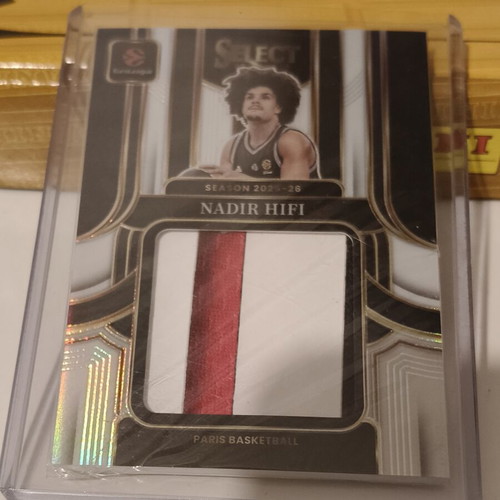 Nadir Hifi Patch /49 Paris 2025-26 Panini Select Euroleague card