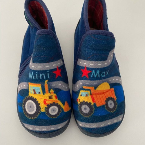 Mini Max anatomical children's slippers used, blue, size 27