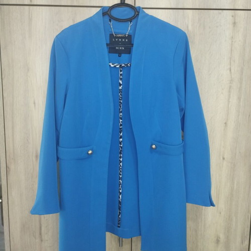Lynne women's suit set blue like new