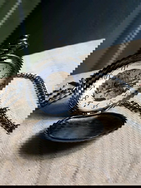 Ρετρό Μηχανικό Ρολόι Τσέπης καινούργιο