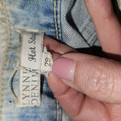 Lynne jeans used with zebra details, size 29