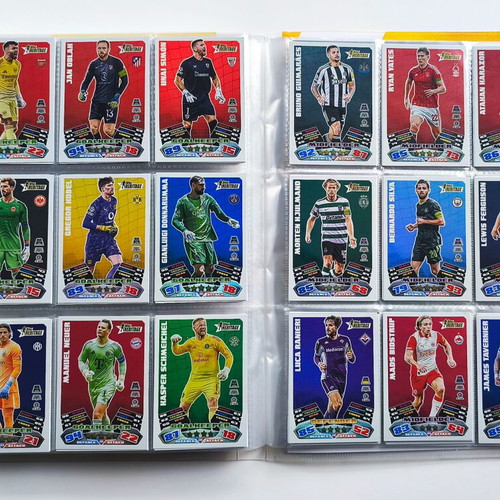 Topps Match Attax Champions League & Europa League 2025-2026 complete set like new